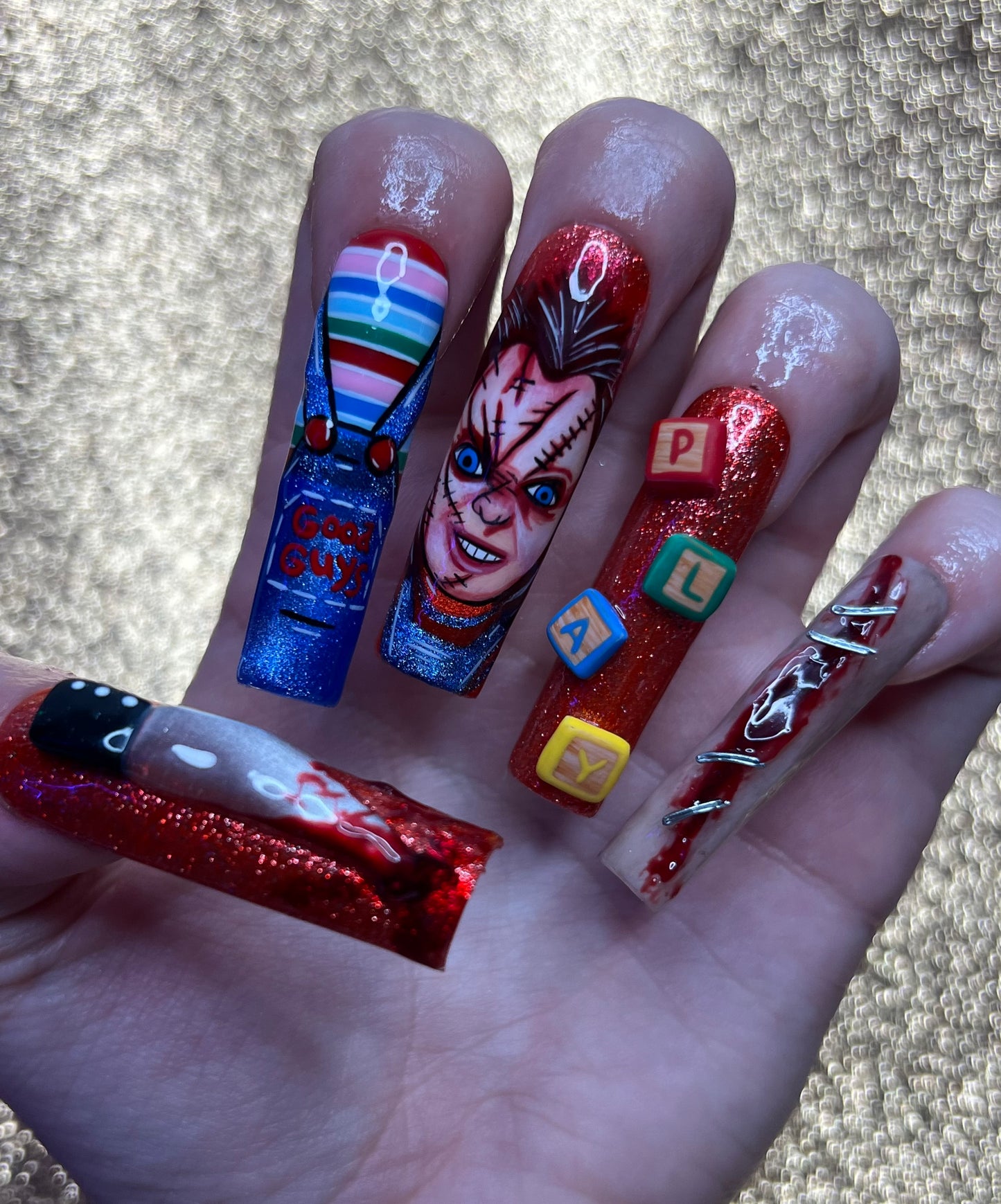 Character Nail Art