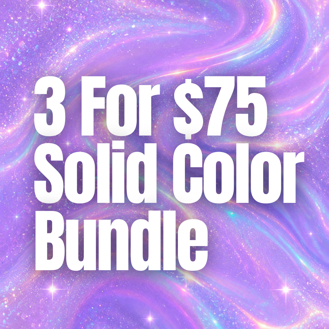 3 For $75 Solid Color Bundle